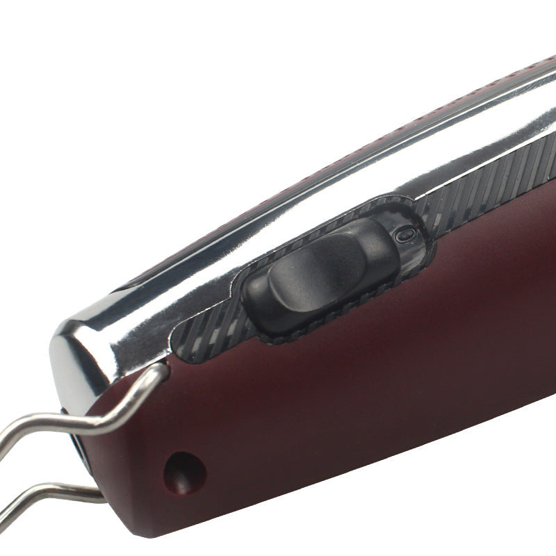 Cross-border engraving oil head hair clipper USB rechargeable hair clipper electric clipper bald head artifact hair shears retouching