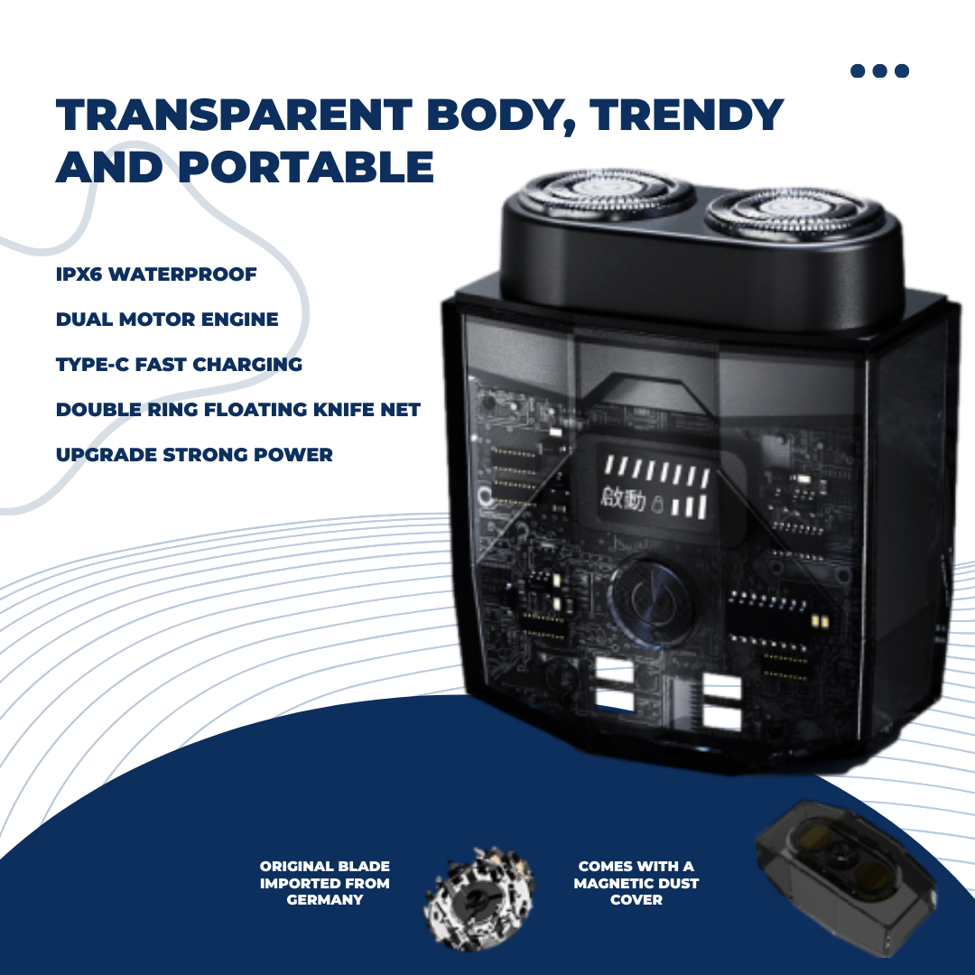 Shasoul Transparent Body Shaver