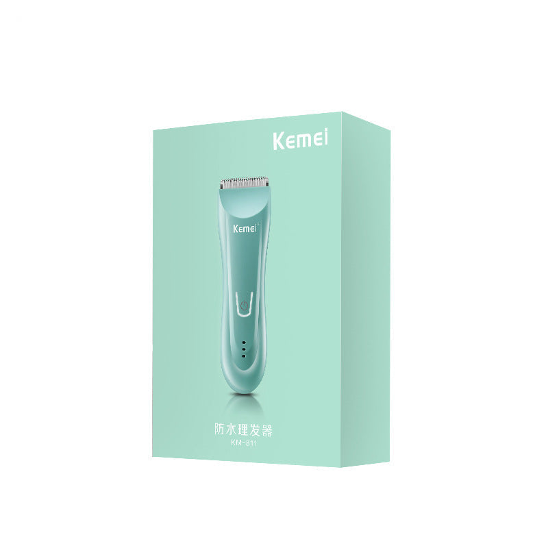 Kemei Baby Electric Clipper Kemei Ceramic Cutter Head Full Body Washing KM-811 Household Children's Hair Clipper