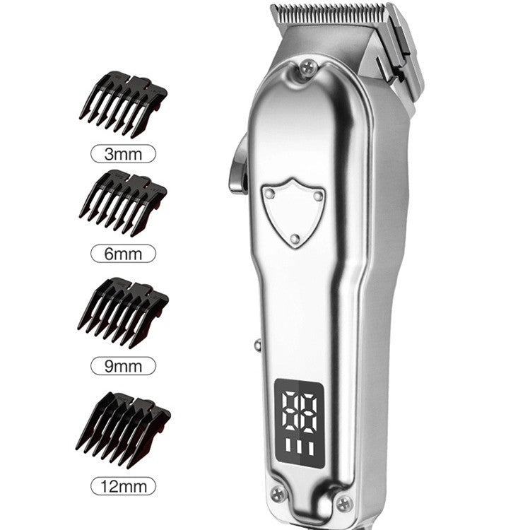 Oaks hair clipper electric clipper stainless steel professional scraper hair salon home barbershop fader oil head artifact