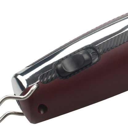 Cross-border engraving oil head hair clipper USB rechargeable hair clipper electric clipper bald head artifact hair shears retouching