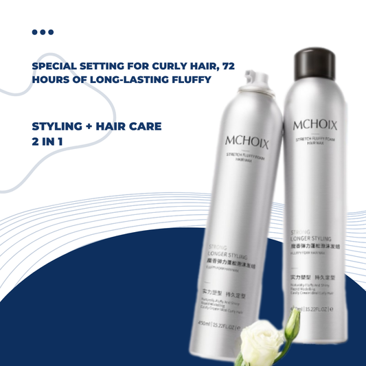 Shasoul 72H Curl Foam