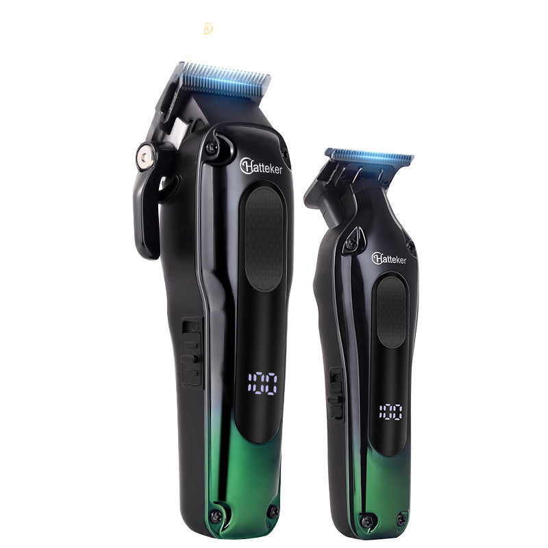 Amazon new mother-in-law machine set electric hair clipper oil head engraving electric clipper smart razor electric clipper