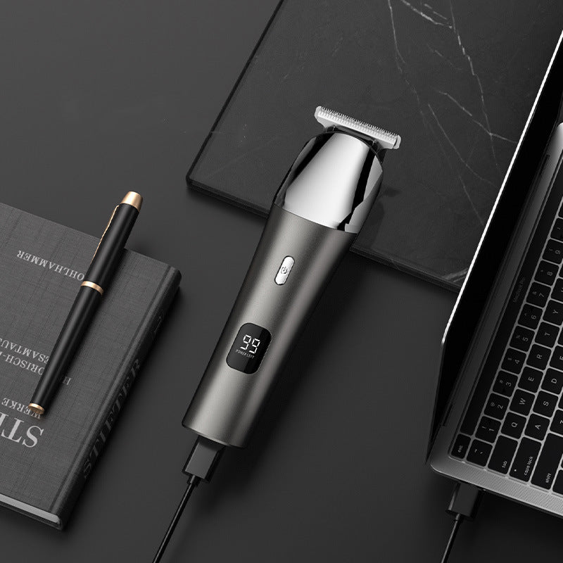 Cross-border electric hair clipper set full body washing household pusher scissors carving nose hair eyebrow shaving all-in-one