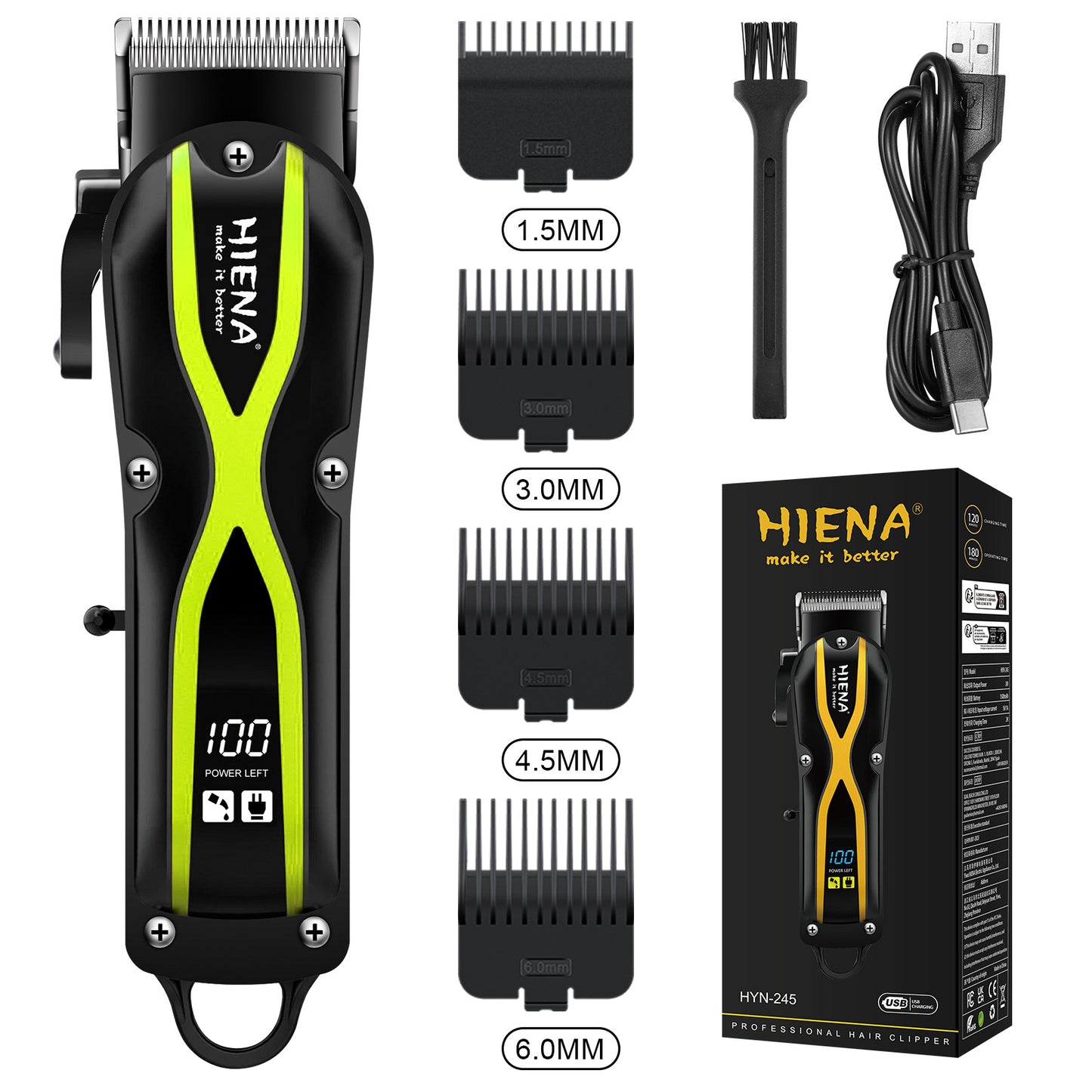Shasoul Pro Cordless Clipper
