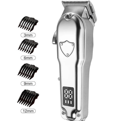 Oaks hair clipper electric clipper stainless steel professional scraper hair salon home barbershop fader oil head artifact